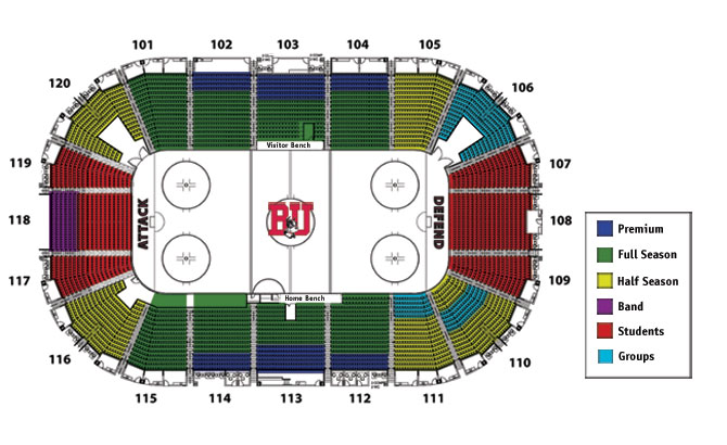 Bu Men S Hockey Agganis Arena