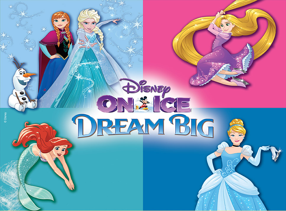 Disney On Ice Presents Dream Big Calendar Agganis Arena