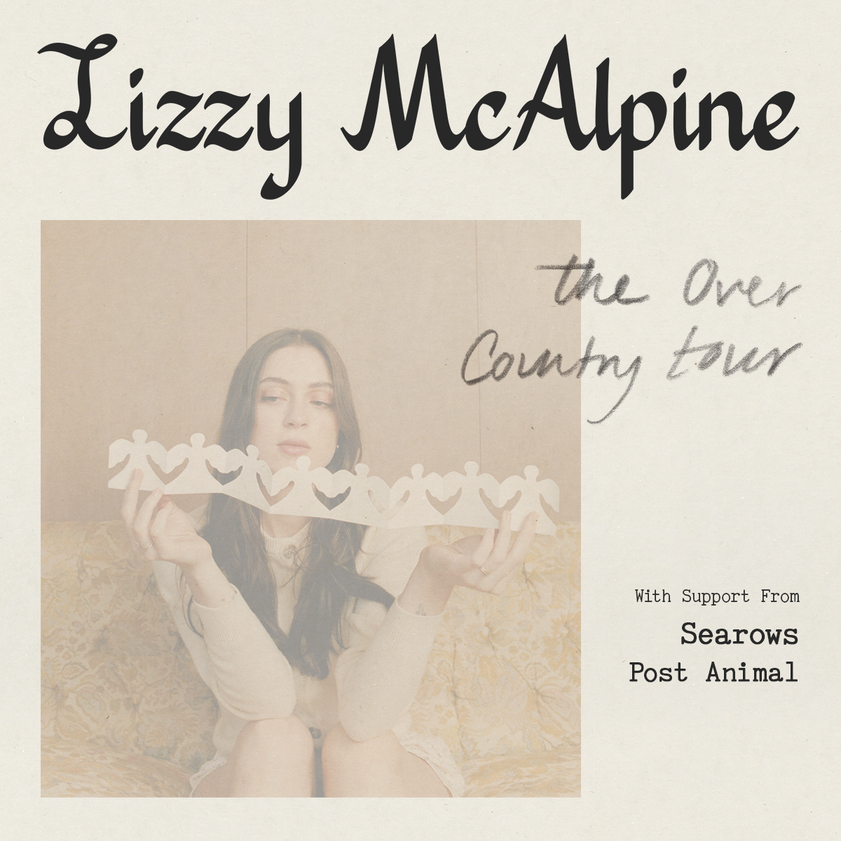 Poster for AEG Presents: Lizzy McAlpine